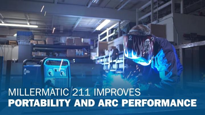 Millermatic 211 Improves Portability and Arc Performance