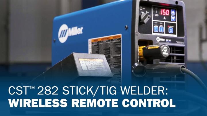 CST 282 Stick/TIG Welder: Wireless Remote Control
