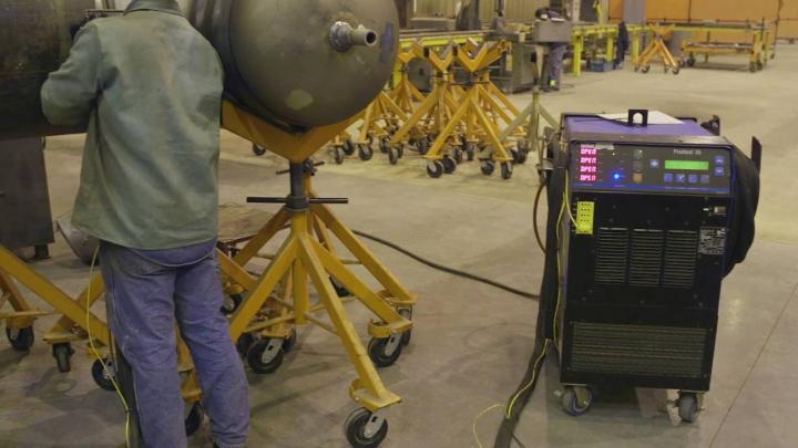 Easily Achieve Targeted Preheat Temperatures on Moving Parts using Induction Heating from Miller