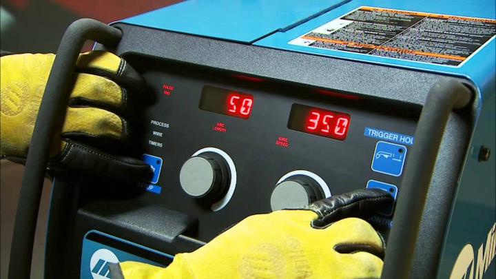 How to Set Up the Millermatic 350P Aluminum MIG Welder
