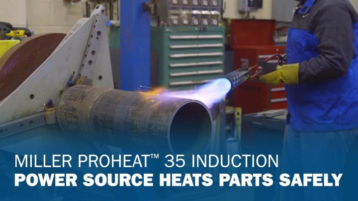 Miller ProHeat 35 Induction Power Source Heats Parts Safely