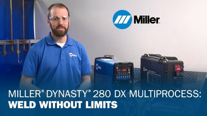 Miller Dynasty 280 DX Multiprocess: Weld Without Limits