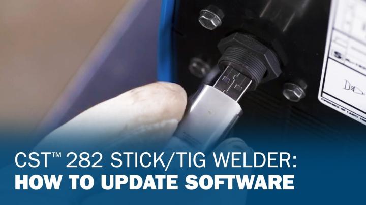 CST 282 Stick/TIG Welder: How To Update Software