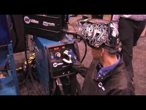 Millermatic 350P Set-up for MIG and Pulsed MIG Welding