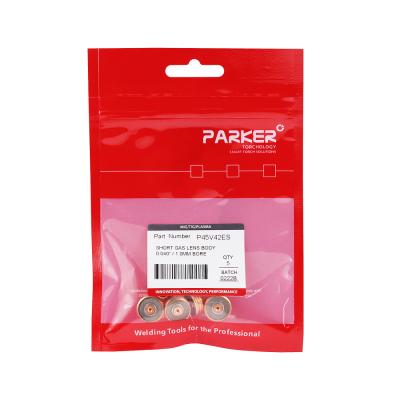 P45V42ES Держатель цанги Parker с короткой газовой линзой 1,0x10,4 мм фото артикул: P45V42ES