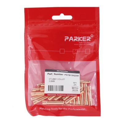 PSTB13N23M Цанга Parker укороченная для газовой линзы 3,0x30,5 мм (TIG) фото артикул: PSTB13N23M