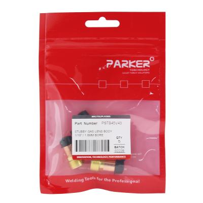 PSTB45V43 Держатель цанги Parker с укороченной газовой линзой 1,6x27,0 мм (TIG) фото артикул: PSTB45V43