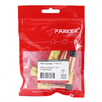P45V27 Держатель цанги Parker с газовой линзой 3,2x50,0 мм фото артикул: P45V27