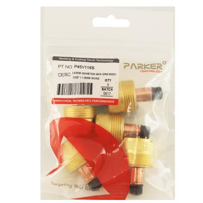 P45V116S Держатель цанги Parker с увеличенной газовой линзой 1,6x40,5 мм фото артикул: P45V116S