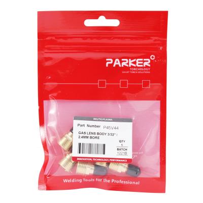 P45V44 Держатель цанги Parker с газовой линзой 2,4x22,0 мм (TIG) фото артикул: P45V44