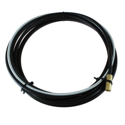 PPA3535-40 Направляющий канал Parker 1,0-1,4 мм 4 метра (стальная спираль с латунным ниппелем в чёрной оплётке) (MIG/MAG) фото артикул: PPA3535-40