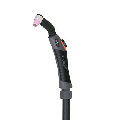 Сварочная горелка Parker SGT 225F с гибким гусаком и маленькой головой SGT 24 16 метров для TIG сварки в среде аргона фото артикул: SGTSF225-U24-70-S1-50-SL-WF1-WR1-GS0