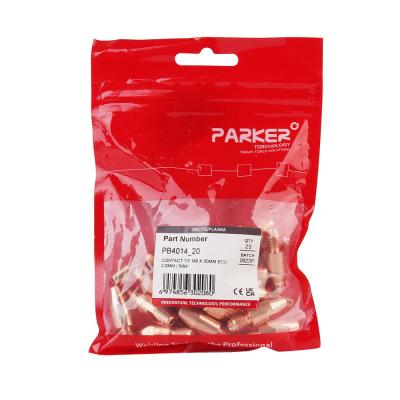 PB4014-20 Контактный наконечник Parker М8 ECu 2,0x30,0 мм (MIG/MAG) фото артикул: PB4014-20