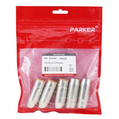 PB2508 Сопло газовое Parker коническое медное 15 мм для полуавтоматических горелок SGB 250A / SGF 250A / SB 250A Auto (MIG/MAG) фото артикул: PB2508