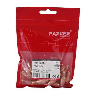 PB4015-08 Контактный наконечник Parker М8 CuCrZr 0,8x30,0 мм (MIG/MAG) фото артикул: PB4015-08