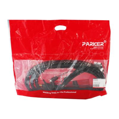 Сварочная горелка Parker SGT 26 с 1 кнопкой, разъёмом Surelok GT и 9-пиновым разъёмом Fronius 8 метров фото артикул: SGT26-S1-25-GT-PERCP8BG