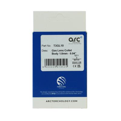 T3GL10 Цанга Arc с газовой линзой 1,0x66,5 мм (TIG) фото артикул: T3GL10