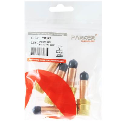 P45V26 Держатель цанги Parker с газовой линзой 2,4x50,0 мм фото артикул: P45V26