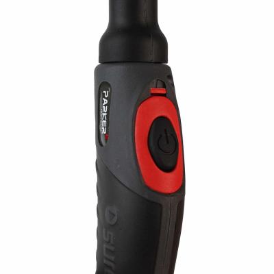 Сварочная горелка Parker SGT 26FX с гибким гусаком, 5-пиновым разъёмом EWM, Lorch, Lincoln, разъёмом с резьбой 1/4 BSP и системой One TIG 4 метра для TIG сварки в среде аргона фото артикул: SGT26FX-QS1-12-SL-QGS5-PTP2-BG