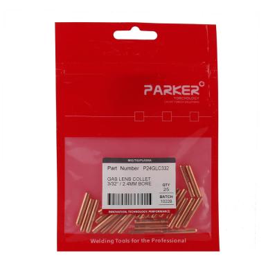 Цанга Parker для газовой линзы 2,4x23,2 мм для горелок SGT 24W / 150F / 200F / 225F с головой P24 фото артикул: P24GLC332