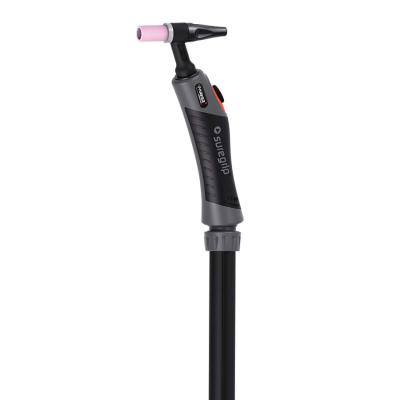 Сварочная горелка Parker SGT 20S с разъёмом с резьбой 1/4 BSP и системой One TIG 8 метров для TIG сварки в среде аргона фото артикул: SVA-SGT20S-QS1-25-SL-QWF1-QWR1-QGS5-PTP0-BG