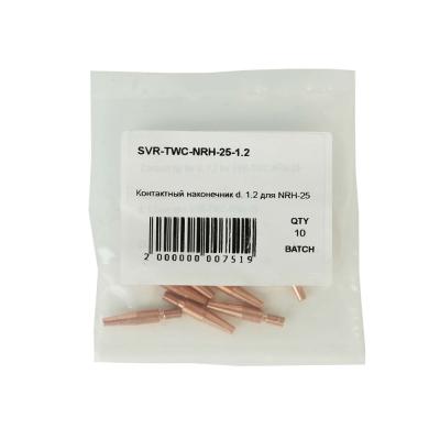 Контактный наконечник SVR ECu 1,2x28,0 мм для горелки SVR TWC-250 Auto (MIG/MAG) фото артикул: SVR-TWC-NRH-25-T12