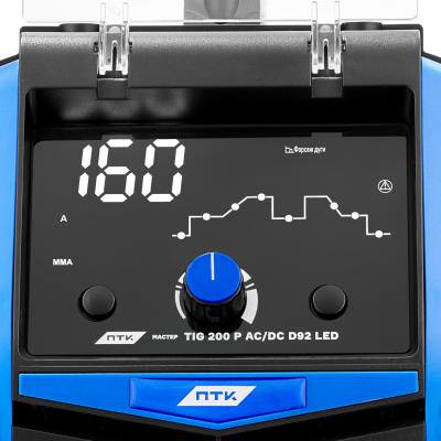 ПТК МАСТЕР TIG 200 P AC/DC D92 LED фото артикул: 005.100.377