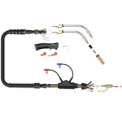 Сварочная полуавтоматическая горелка Parker SGB 501W с улучшенной подачей охлаждающей жидкости 3 метра (MIG/MAG) фото артикул: SVA-SGB5000-30ERBG