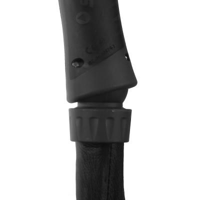 Сварочная аргонодуговая горелка Parker SGT 20FX с гибким гусаком, с 5-пиновой вилкой Tuchel и разъёмом с резъбой 1/4 BSP 4 метра (One TIG) для TIG сварки в среде аргона фото артикул: SVA-SGT20FX-QS1-12-SL-QWF1-QWR1-QGS5-PTP0-BG