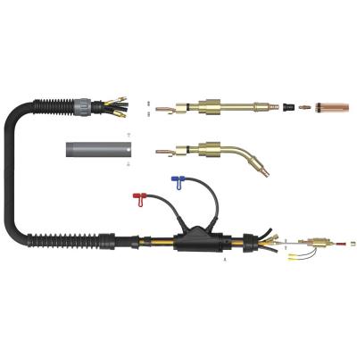Сварочная автоматическая горелка Parker SB 501W Auto с улучшенной подачей охлаждающей жидкости 3 метра (MIG/MAG) фото артикул: SVA-SB5000-30ABG