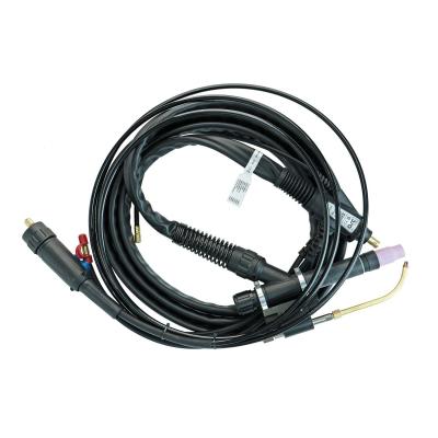 Сварочная автоматическая аргонодуговая горелка Arc CWT5WA с подачей холодной проволоки 4 метра для TIG сварки в среде аргона фото артикул: CWT5WA-4M-SL-QWF1-QWR1-QGS0