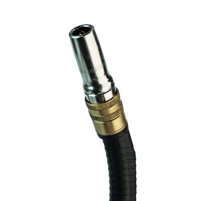 Сварочная полуавтоматическая горелка Arc M65WFC с рукояткой пистолетного типа и комплектацией под порошковую проволоку 2,4 мм 3 метра (MIG/MAG) фото артикул: M65WFC-3M