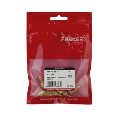 PQGS8 Разъём подачи газа Parker c резьбой M12*1.0 для горелок SGT серии ONE TIG (TIG) фото артикул: PQGS8