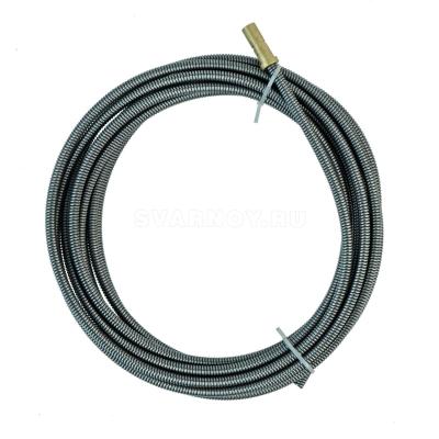 122.0082 Направляющий канал SVR 2,0-2,4 мм 5 метров (стальная спираль с латунным ниппелем без оплётки) (MIG/MAG) фото артикул: SVR-1220082