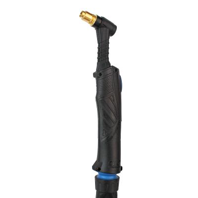 Сварочная аргонодуговая горелка Arc T1W с гибким гусаком, 9-пиновым разъёмом управления и системой One TIG 4 метра для TIG сварки в среде аргона фото артикул: T1WFX-S1-4M-SL-QWF1-QWR1-QGS4-PSP2110-P9-BG