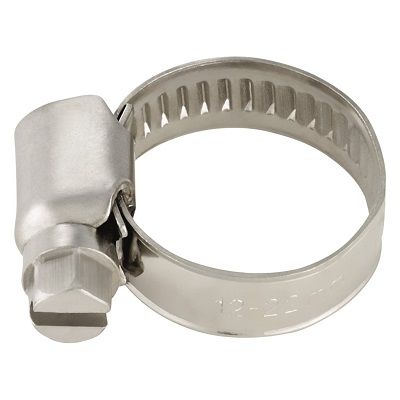 Зажим для рукава (червячный, нерж., износостойкий) 16-2 фото артикул: 0462898