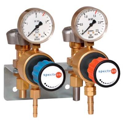 Газовая панель Spectron ET2000V для двух точек забора газа (кислород/ацетилен) фото