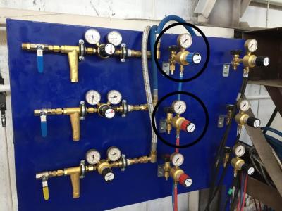 Газовая панель Spectron для точек забора газов ET2000V фото