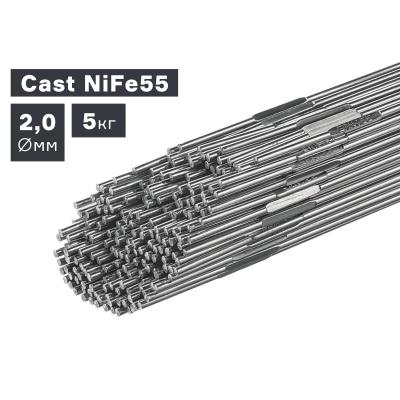 Пруток сварочный TIG, чугун (Cast NiFe55), Ø 2,0 мм, 5 кг фото