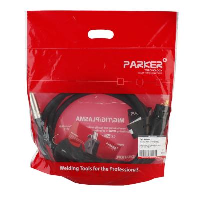 Сварочная полуавтоматическая горелка Parker SGA-LW 255A с облегчённым сварочным кабелем 5 метров фото артикул: SGA-LW255-50ERBG