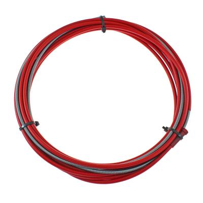 PB2524-50 Направляющий канал Parker 1,0-1,2 мм 5 метров (стальная спираль с литым ниппелем в красной оплётке) (MIG/MAG) фото артикул: PB2524-50