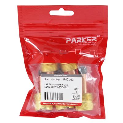 P45V63 Держатель цанги Parker с увеличенной газовой линзой 4,0x50,0 мм (TIG) фото артикул: P45V63