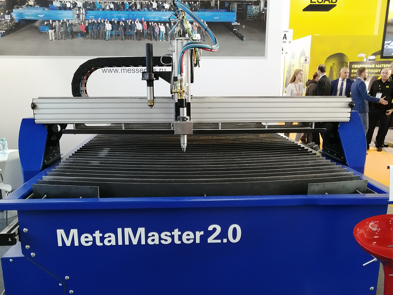 Введена в эксплуатацию портальная машина для тепловой резки металла MetalMaster 2.0